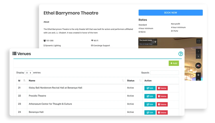 RENT VENUES